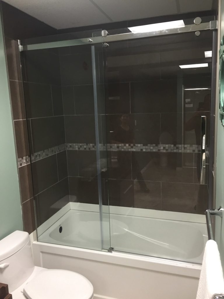 glass shower