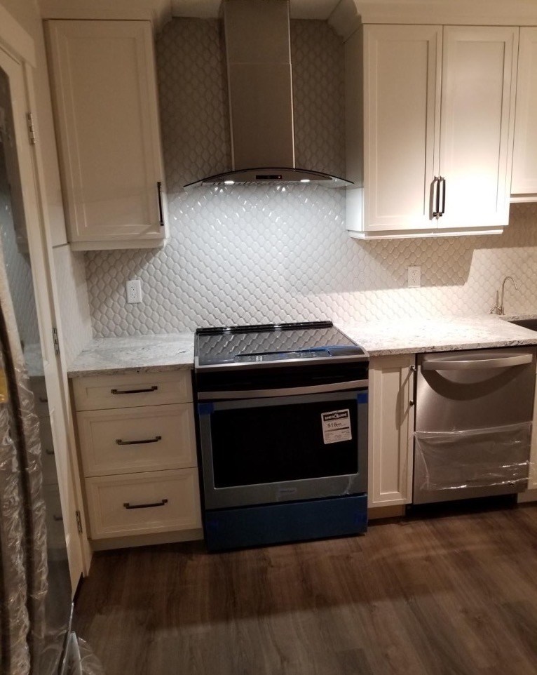 renovated kitchen